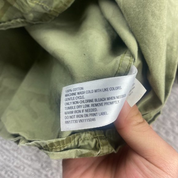 MOSSIMO Supply Co CAMO Shirt Men Small S Button Up Casual Long Sleeve Camouflage - Picture 3 of 8